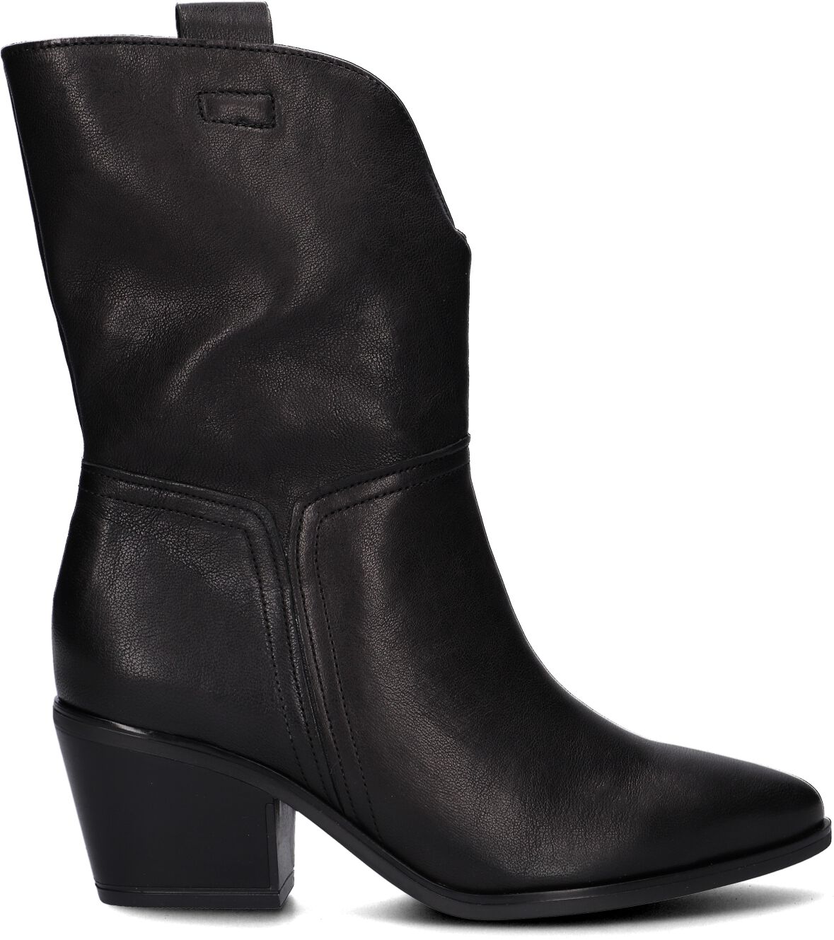 Gabor Cowboylaarzen Dames 692, Maat: 38,5, Materiaal: Leer, Kleur: Zwart