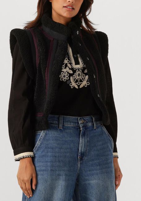 Zwarte ANTIK BATIK Gilet SALLY GILET - large