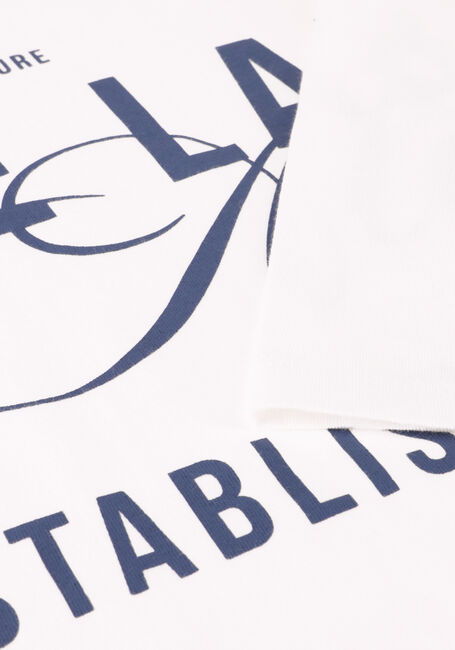 Witte ALIX THE LABEL T-shirt LADIES KNITTED THE LABEL T-SHIRT - large