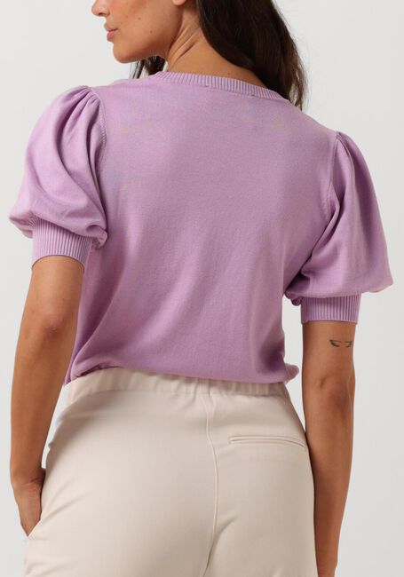 Paarse MINUS Trui LIVA KNIT TEE - large