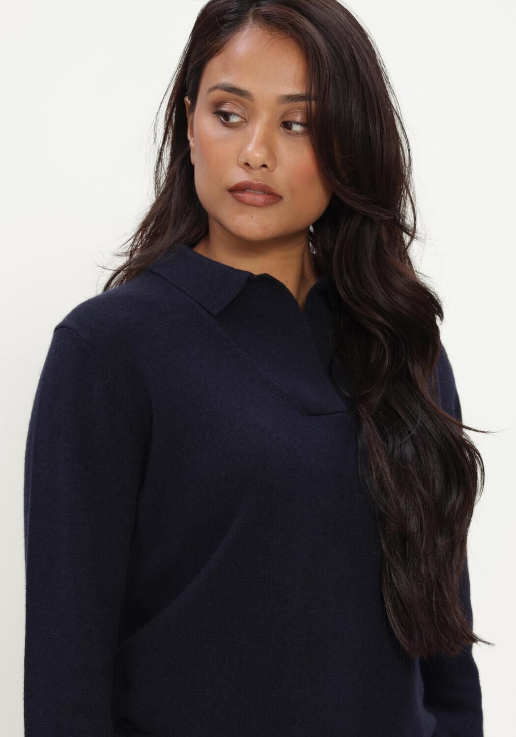 Donkerblauwe FFC Trui PULLOVER SOLANA - large