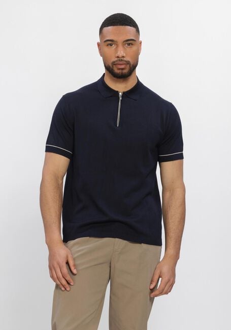 Donkerblauwe STEFANO LAURAN Polo POLO BASTIAN - large