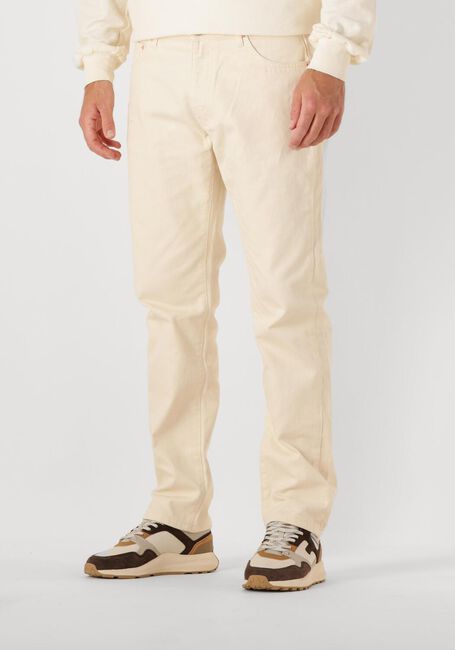 Ecru WOODBIRD Straight leg jeans WBDOC TWILL PANT - large
