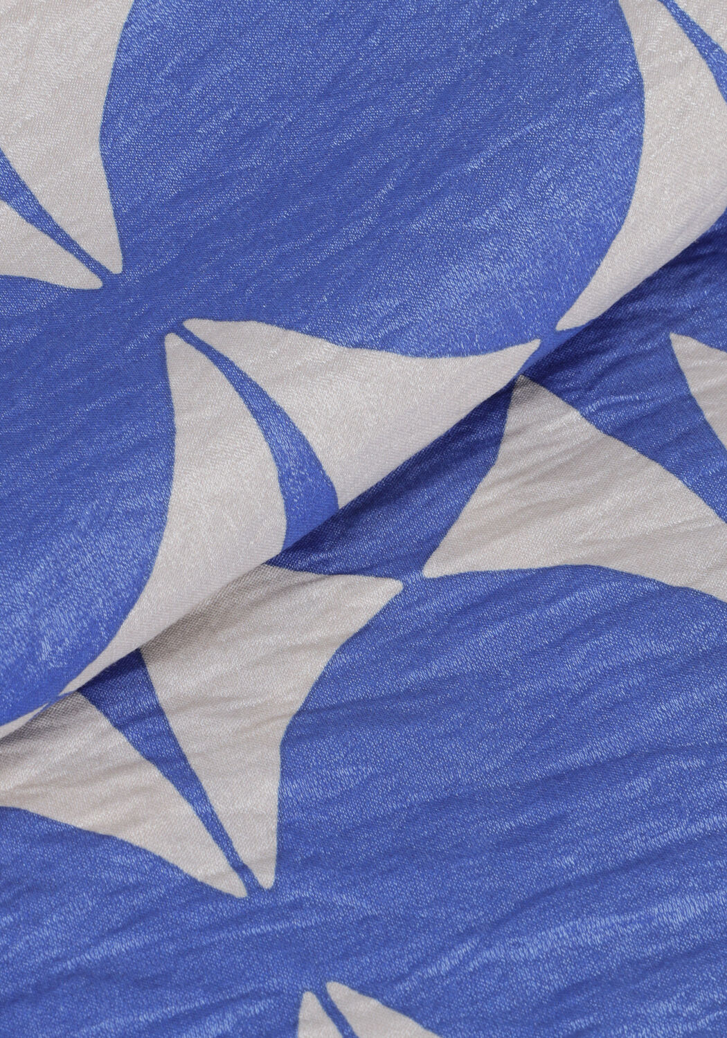 Blauwe SUMMUM Blouses BLOUSE TWO TONE PRINT - large