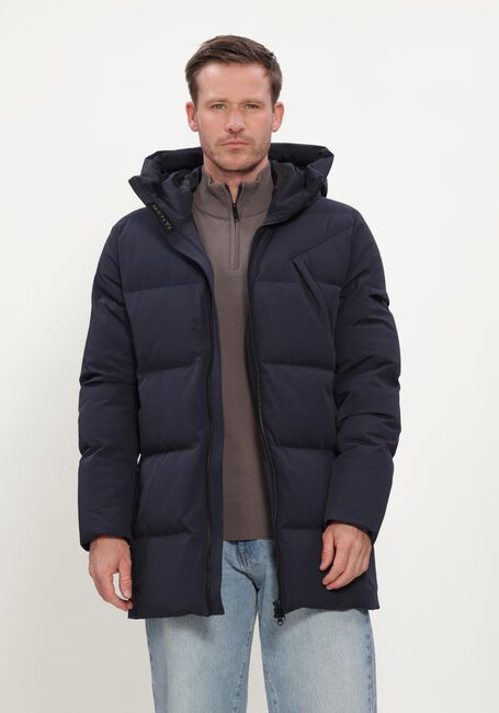 Donkerblauwe GENTI Gewatteerde jas CHRIS - large