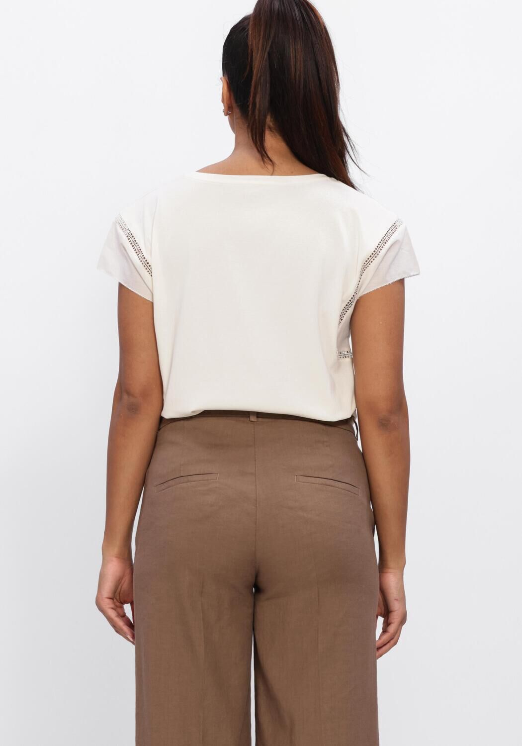 Ecru MARC CAIN COLLECTION Tops & T-shirts AC 48.57 J14 - large