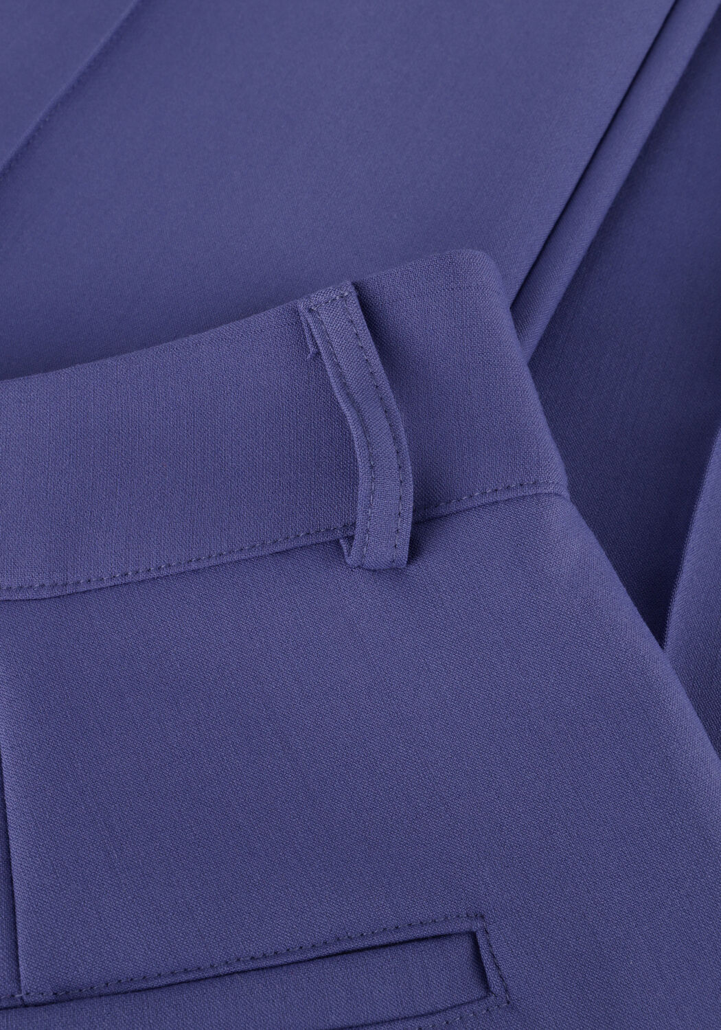 Blauwe SPOOQ THE LABEL Pantalon HELEN PANTS - large