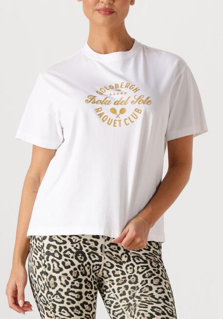 Witte GOLDBERGH Tops & T-shirts AURELIA SHORT SLEEVE TOP - large