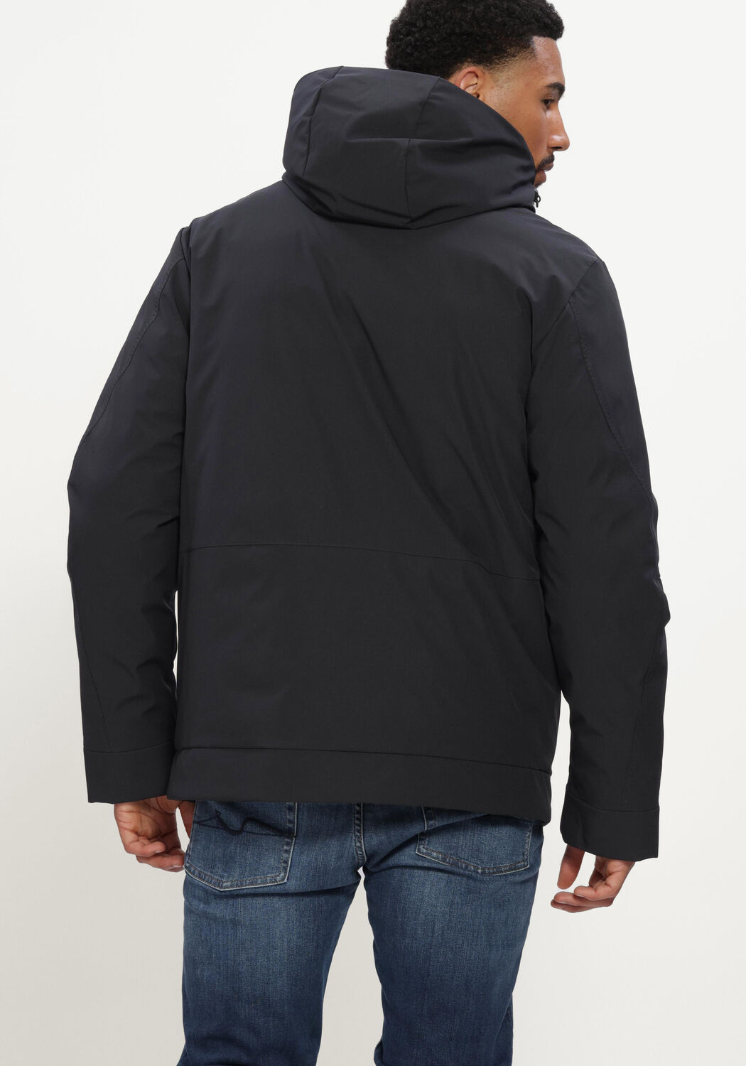 Zwarte PEUTEREY Gewatteerde jas LOGE SRTR GRS 02 - large