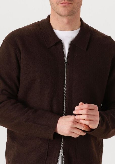 Bordeaux NN.07 Overshirts JONAS FULL ZIP 6398 - large