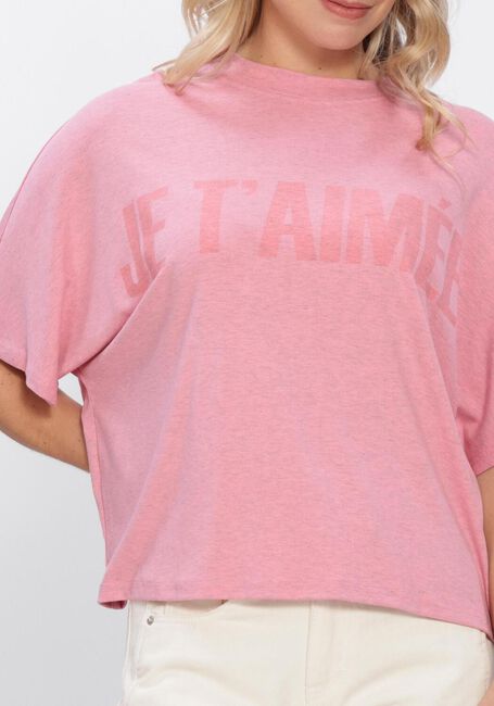 Roze AIMEE THE LABEL T-shirt BENJAMIN SHIRT - large