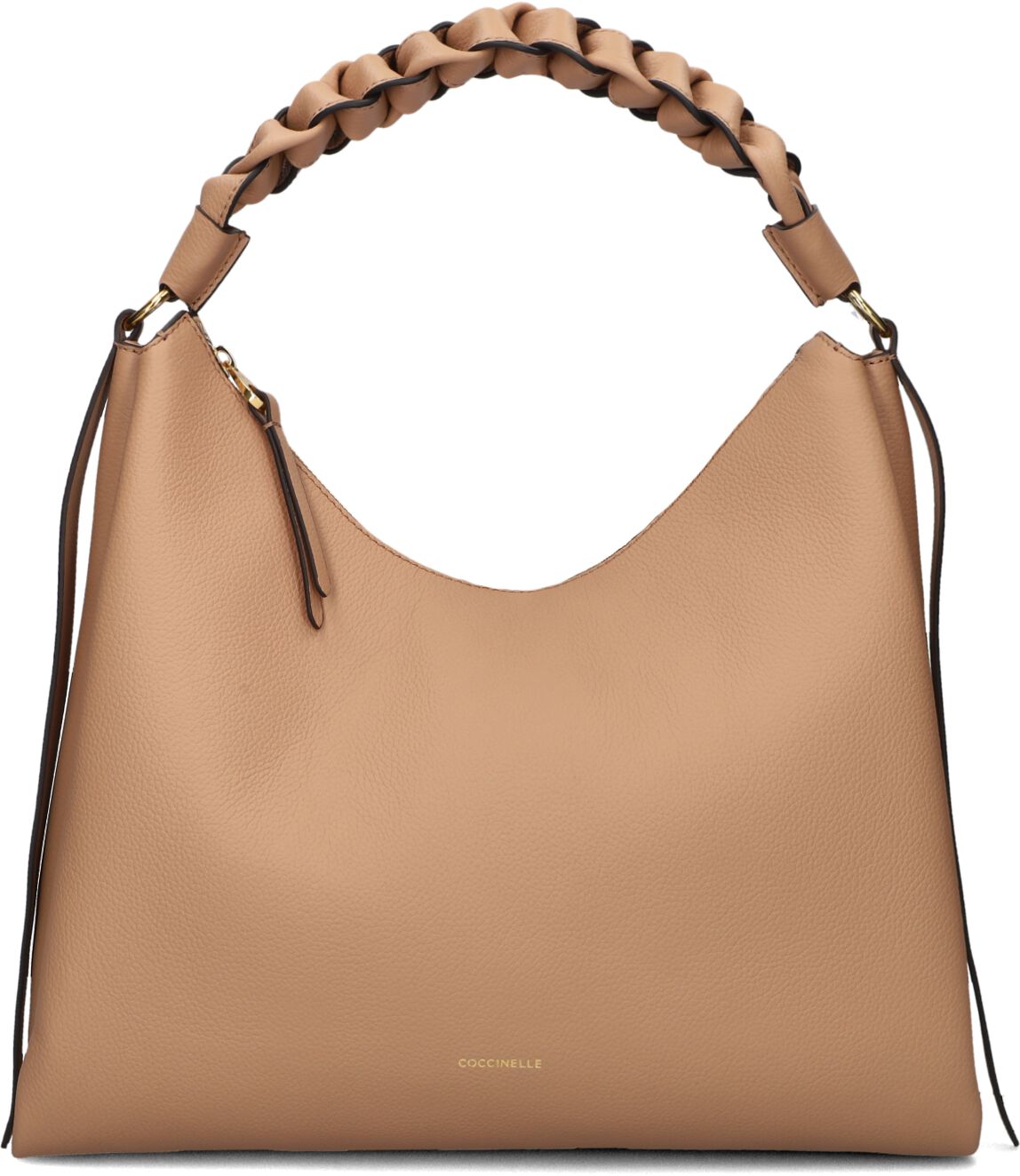 Coccinelle Schoudertas
Dames Double Grainy, Materiaal: Leer, Kleur: Beige