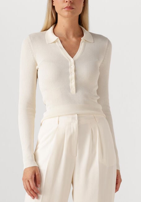 Ecru HERSKIND Trui FINN KNIT BLOUSE - large