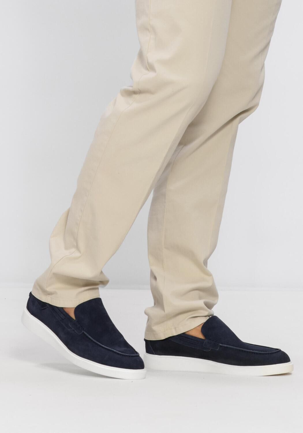 Blauwe STEFANO LAURAN Loafers STAR 15 - large