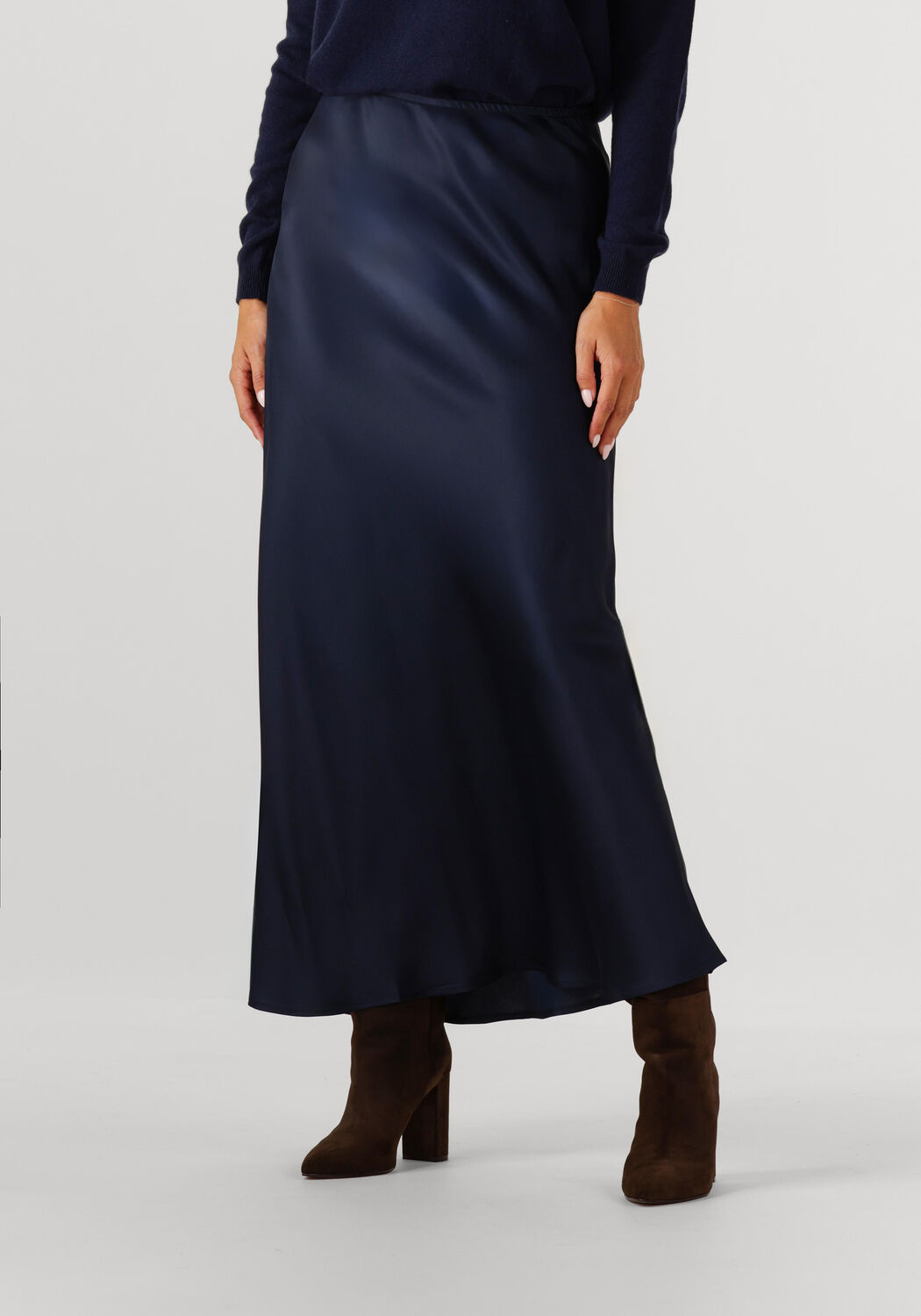 Resort Finest Maxirok Dames Frivo Long, Maat: L, Kleur: Blauw afbeelding 1