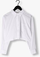 Witte CO'COUTURE Blouses COTTON CRISP CROPPED SHIRT Witte CO'COUTURE Blouses COTTON CRISP CROPPED SHIRT - medium