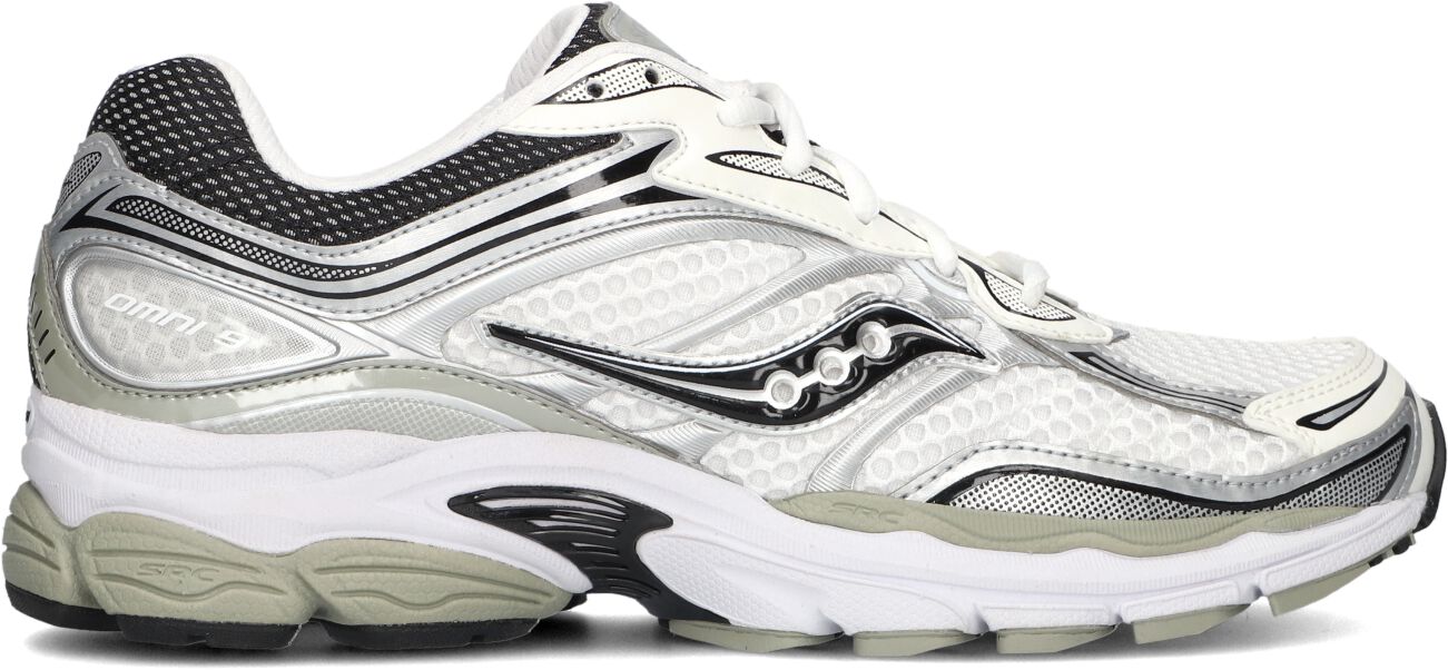 Saucony Lage Sneakers Dames Progrid Omni 9, Maat: 38, Materiaal: Textiel, Kleur: Wit afbeelding 1
