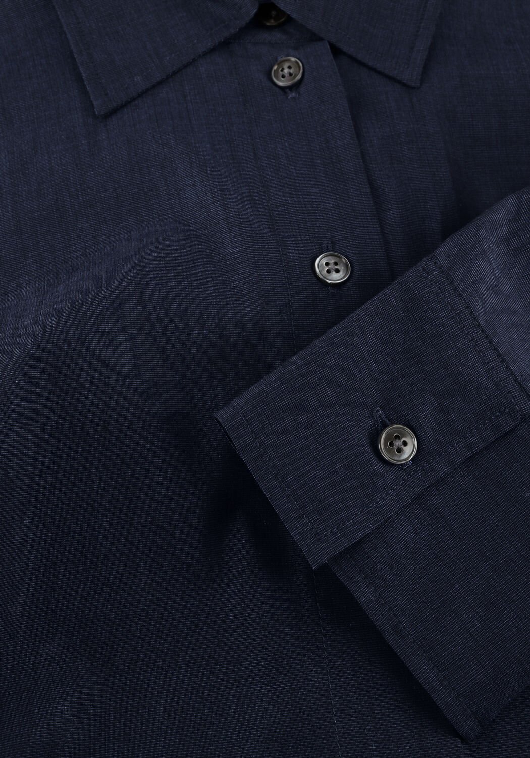 Donkerblauwe CLOSED Blouses CAPE SHIRT - large