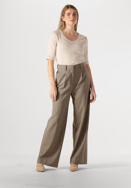 Taupe SECOND FEMALE Pantalon CARLANE TROUSERS - large
