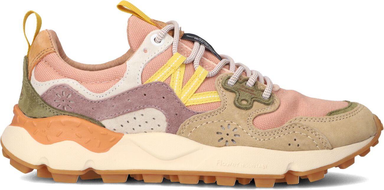 Flower Mountain Lage Sneakers Dames Yamano 3 Woman, Maat: 37, Materiaal: Suède
