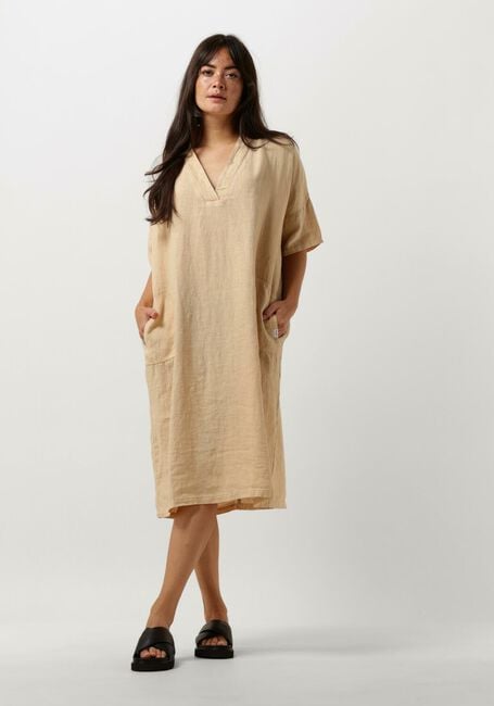 Oranje PENN & INK Midi jurk S24Z665LTD - large