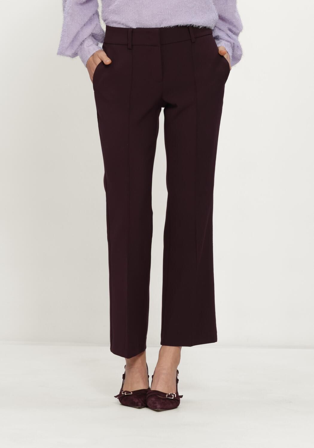 Bordeaux CAMBIO Pantalon FARAH - large