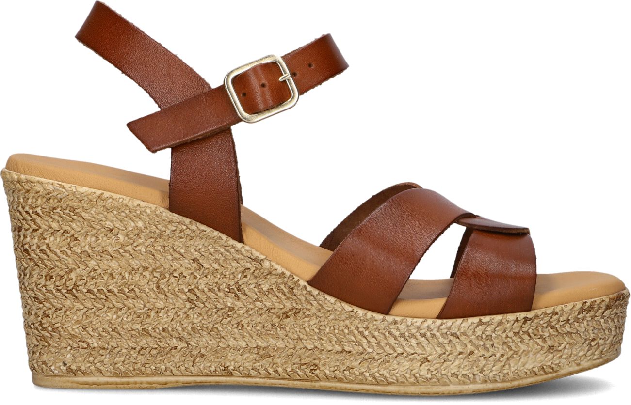 Stefano Lauran Sandalen
Dames S3111, Maat: 41, Materiaal: Leer, Kleur: Cognac
