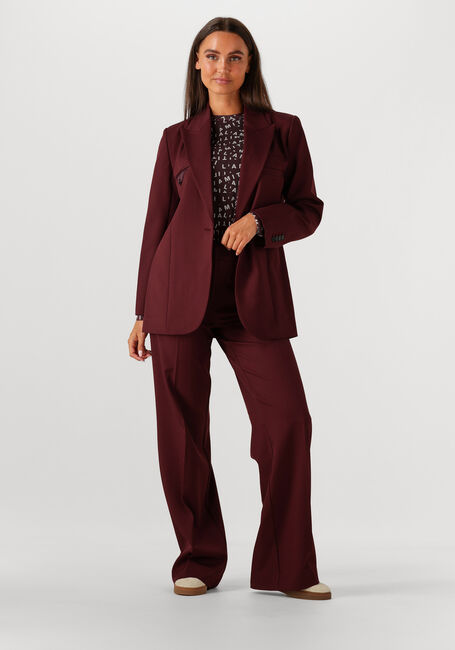 Bordeaux HAUTE L'AMITI&Eacute; Pantalon PREMIERE PLAIN TALL PANT - large