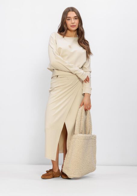 Creme PENN & INK Maxirok SKIRT - large