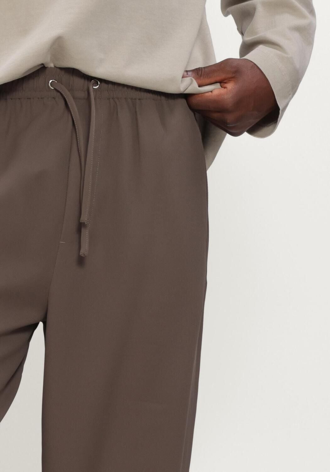 Taupe NEW AMSTERDAM SURF ASSOCIATION Wijde broek WORK TROUSERS - large