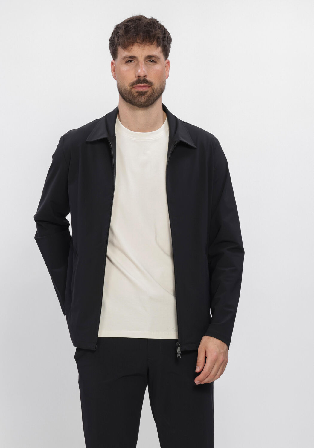 Zwarte FERILLI Overshirts DRESSED JACKET - large