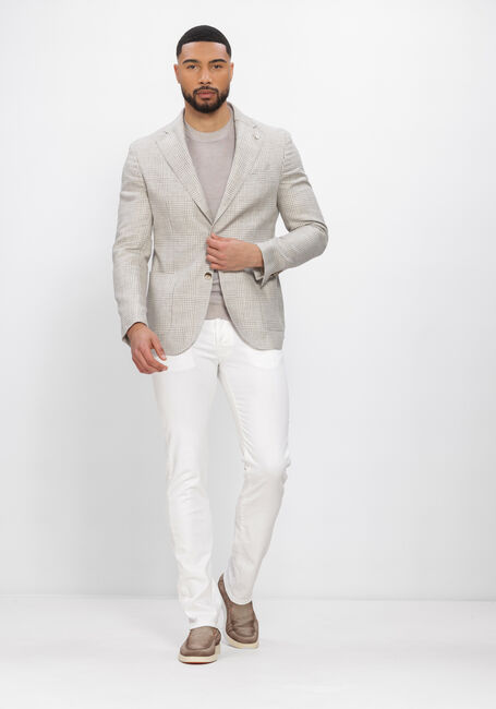 Ecru JACOB COHEN Slim fit jeans PANT 5 PKT SLIM FIT BARD - large