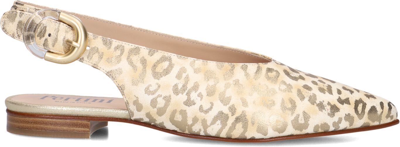 Pertini Slingbacks
Dames 34490, Maat: 38, Materiaal: Leer, Kleur: Goud afbeelding 1