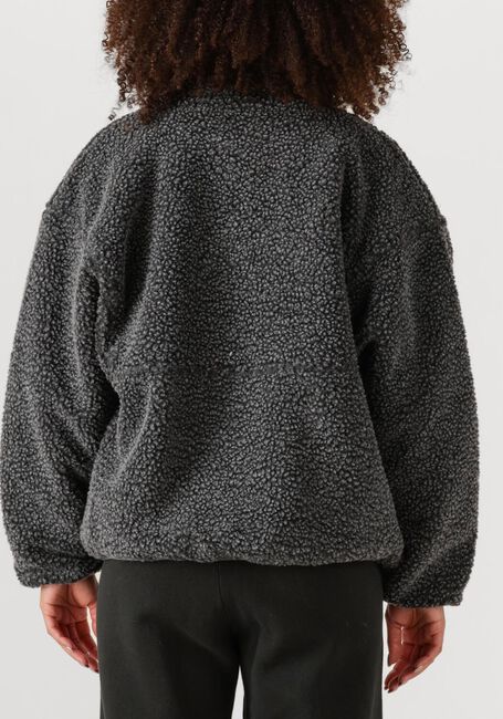 Donkergrijze AMERICAN VINTAGE Faux fur jas HOKTOWN WOMAN - large