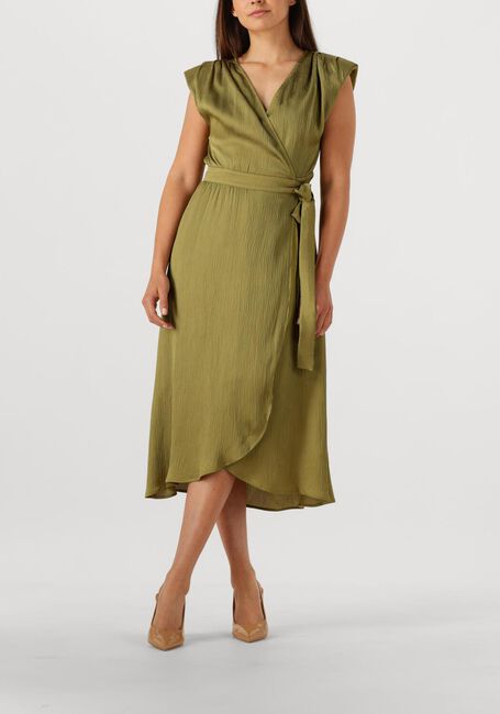 Groene SUNCOO Midi jurk CESARIA - large