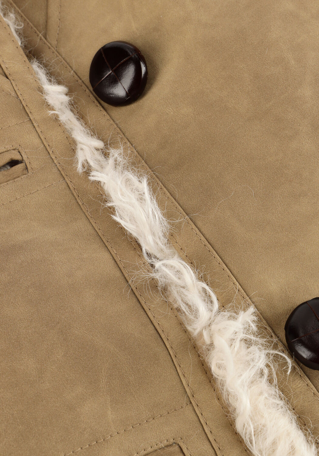 Khaki MARANT ETOILE Gilet CLARA-GC 25AGI0060FA - large