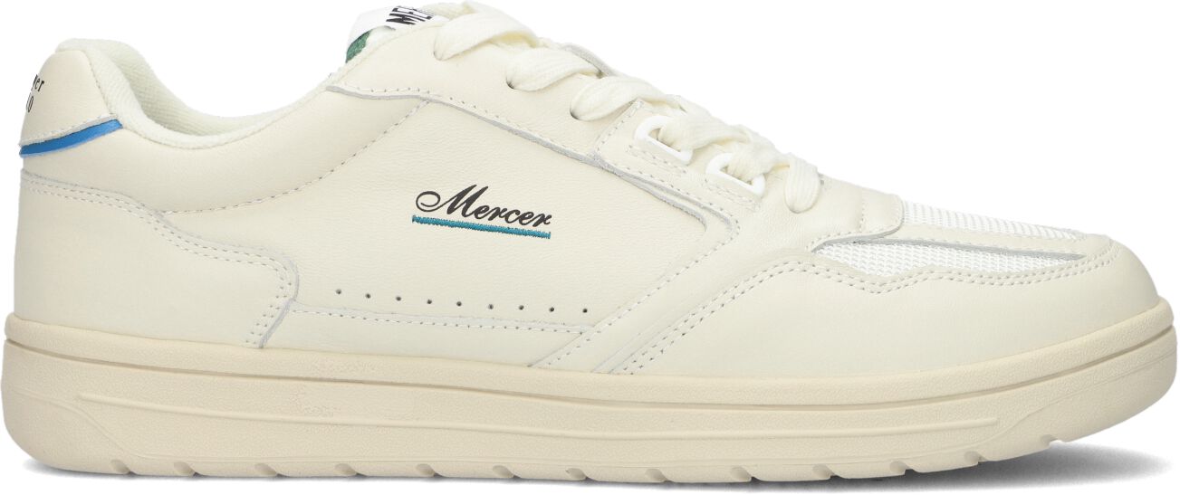 Mercer Amsterdam Lage Sneakers Heren The Player Men, Maat: 45, Materiaal: Leer, Kleur: Beige