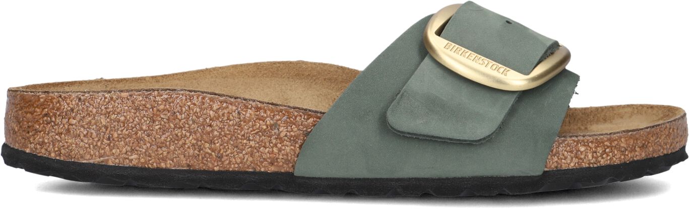 Birkenstock Slippers
Dames Madrid Buckle Nub Slip, Maat: 43, Materiaal: Suède, Kleur: Groen