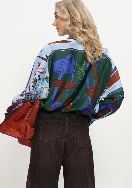 Groene DOROTHEE SCHUMACHER Blouses COSMIC FUNGHI BLOUSE - large