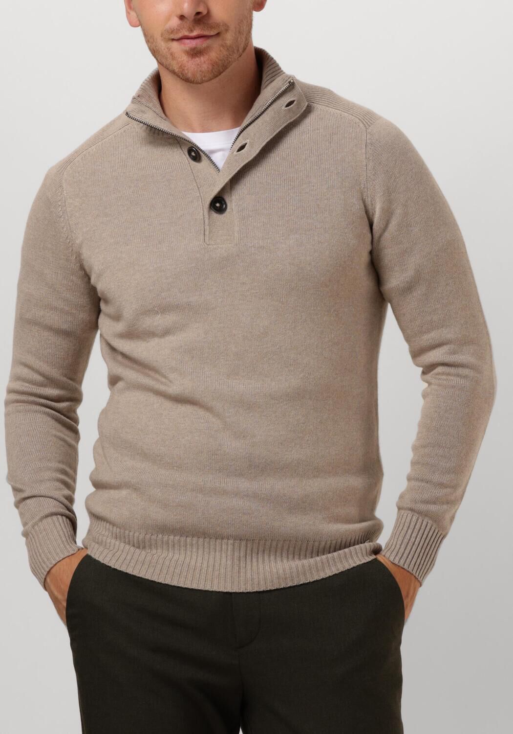 Beige GENTILUOMO Trui K1125 276 Assem