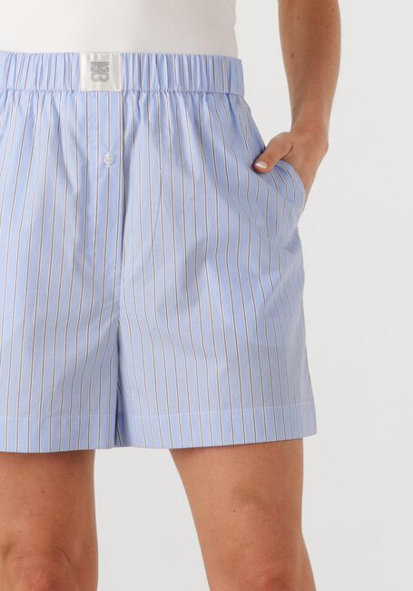 Blauwe SECOND FEMALE Korte broek ALANIS SHORTS - large
