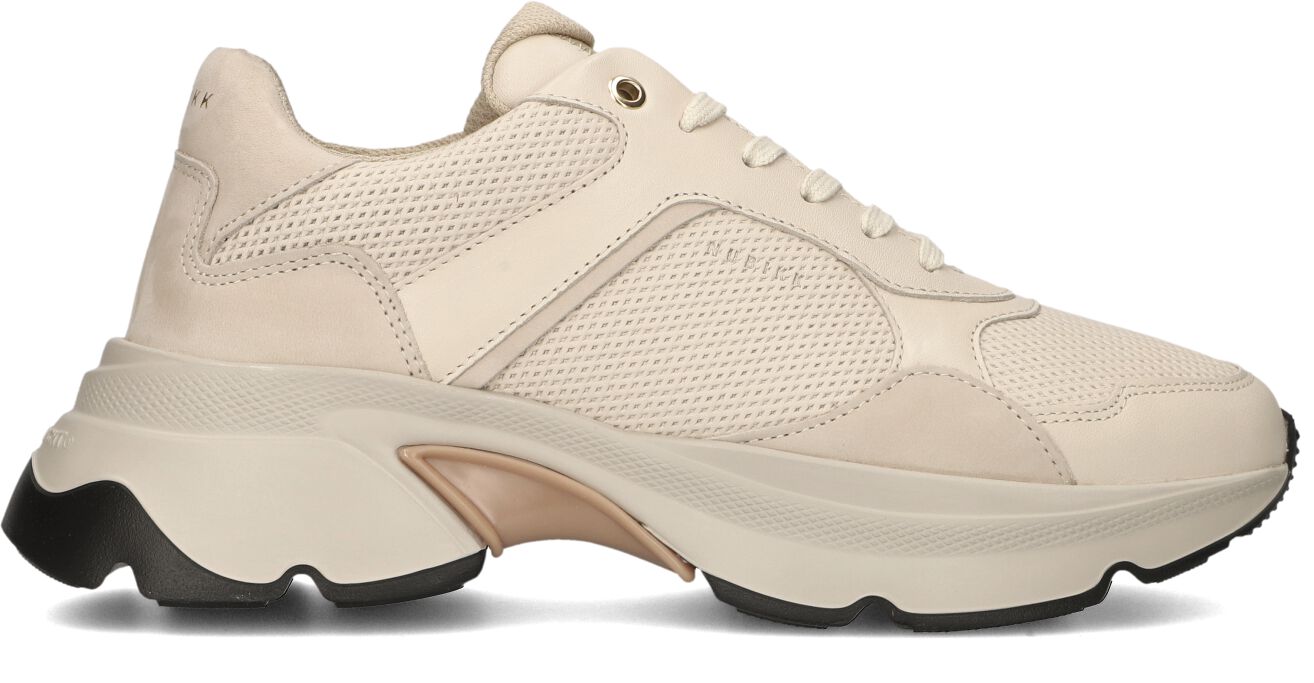 Nubikk Lage Sneakers Dames Ross Jaden, Maat: 38, Materiaal: Leer, Kleur: Beige