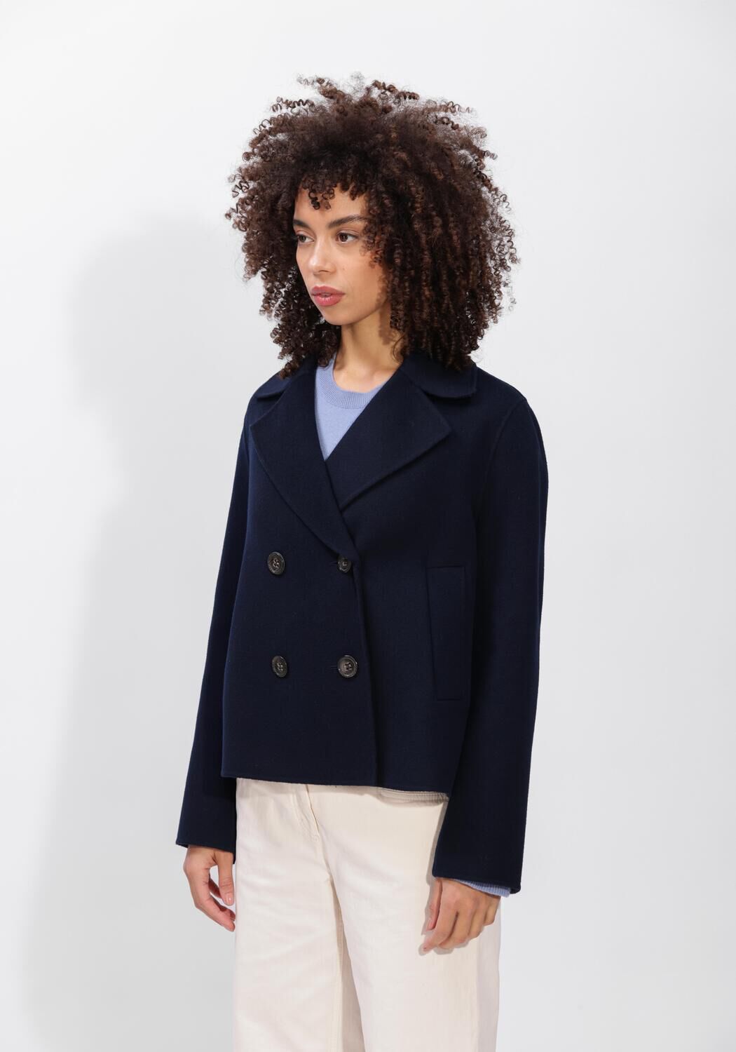 Donkerblauwe LUISA CERANO Blazers 438538/4080-00 - large