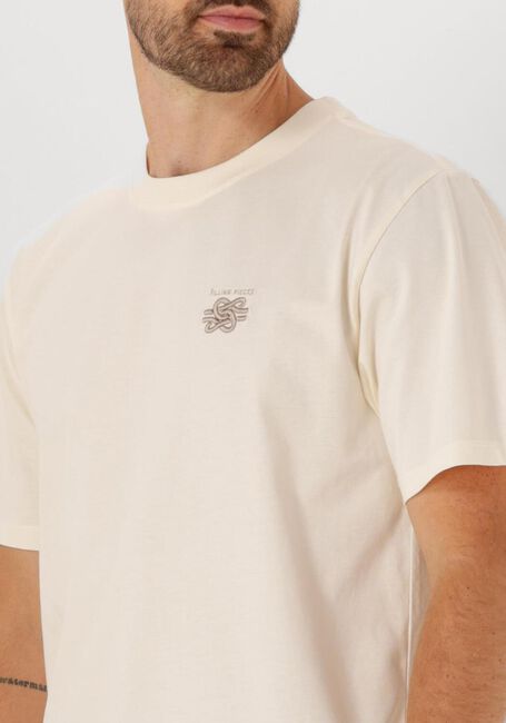 Ecru FILLING PIECES T-shirt T-SHIRT EMBROIDERED KNOT - large