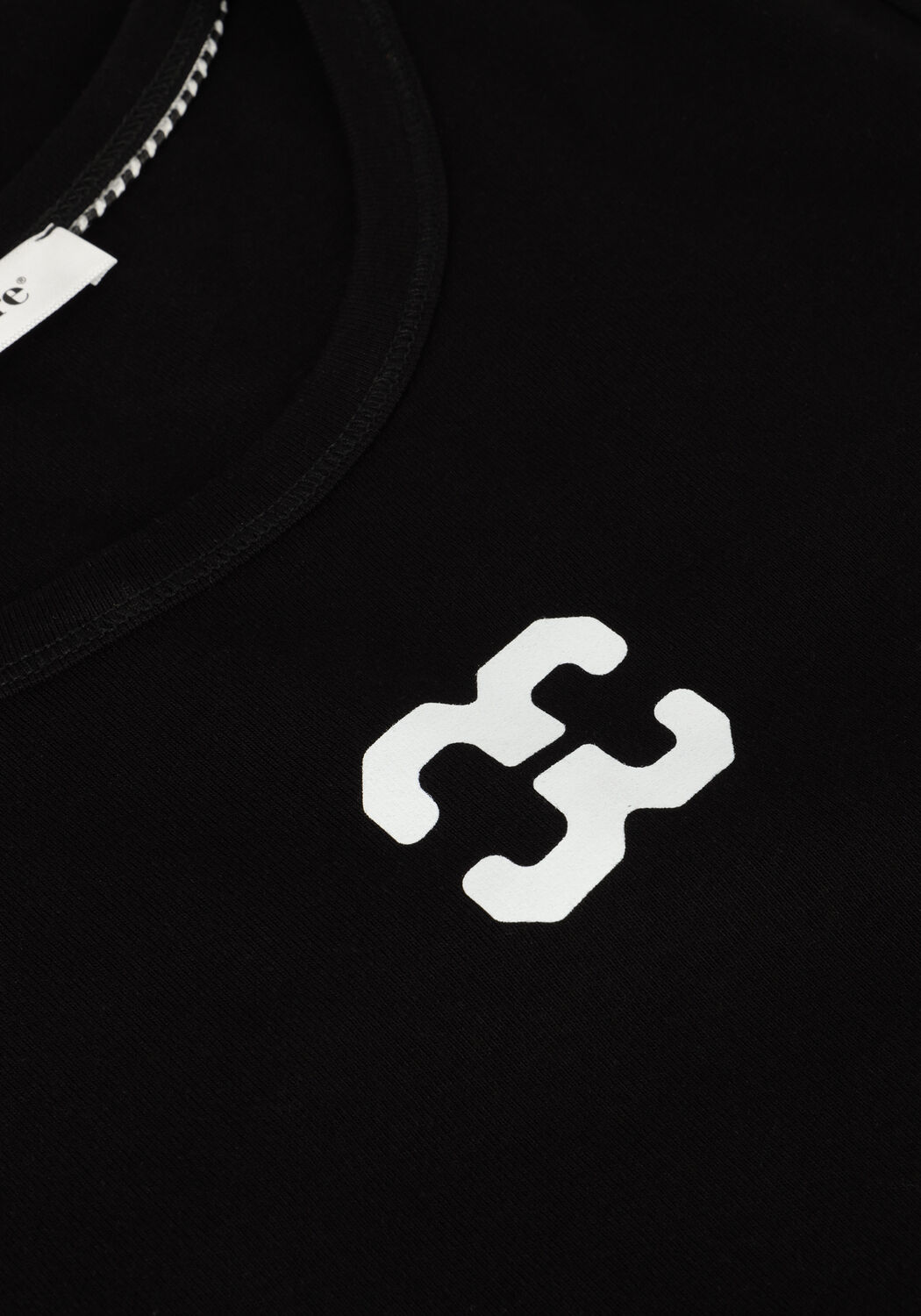 Zwarte CO'COUTURE Top GRANNY LOGO TEE - large