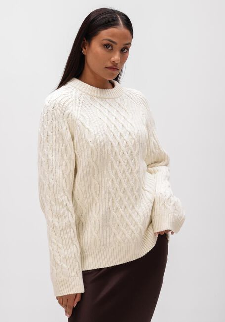 Beige ANINE BING Truien/vesten LOUIE SWEATER IVORY - large