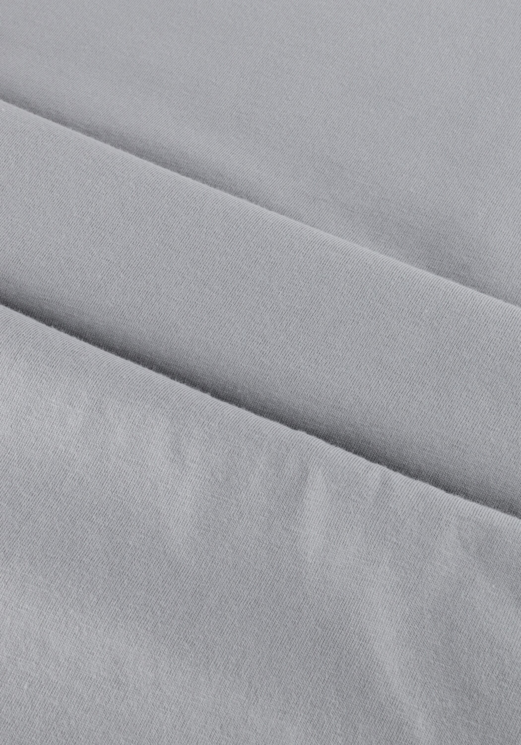 Lichtgrijze OLAF HUSSEIN T-shirt BRUSHSTROKE FACE TEE - large