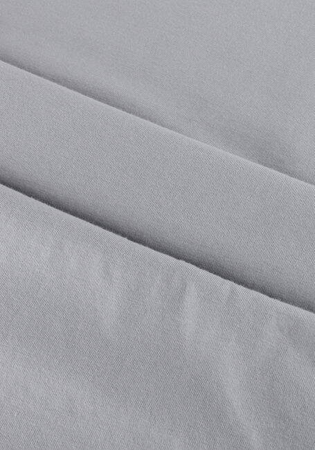 Grijze OLAF HUSSEIN T-shirt BRUSHSTROKE FACE TEE - large