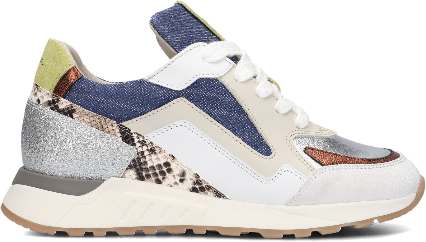 PiediNudi Lage Sneakers Dames Selva, Maat: 39, Materiaal: Leer, Kleur: Blauw