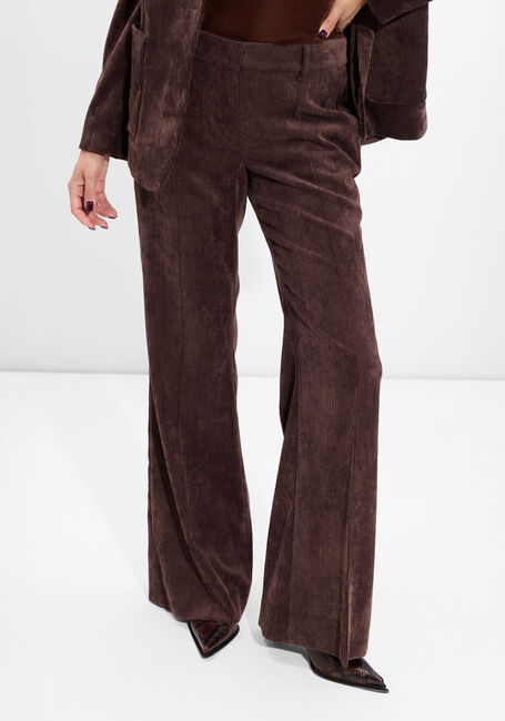Bruine LUISA CERANO Wijde broek 628851/3556 - large